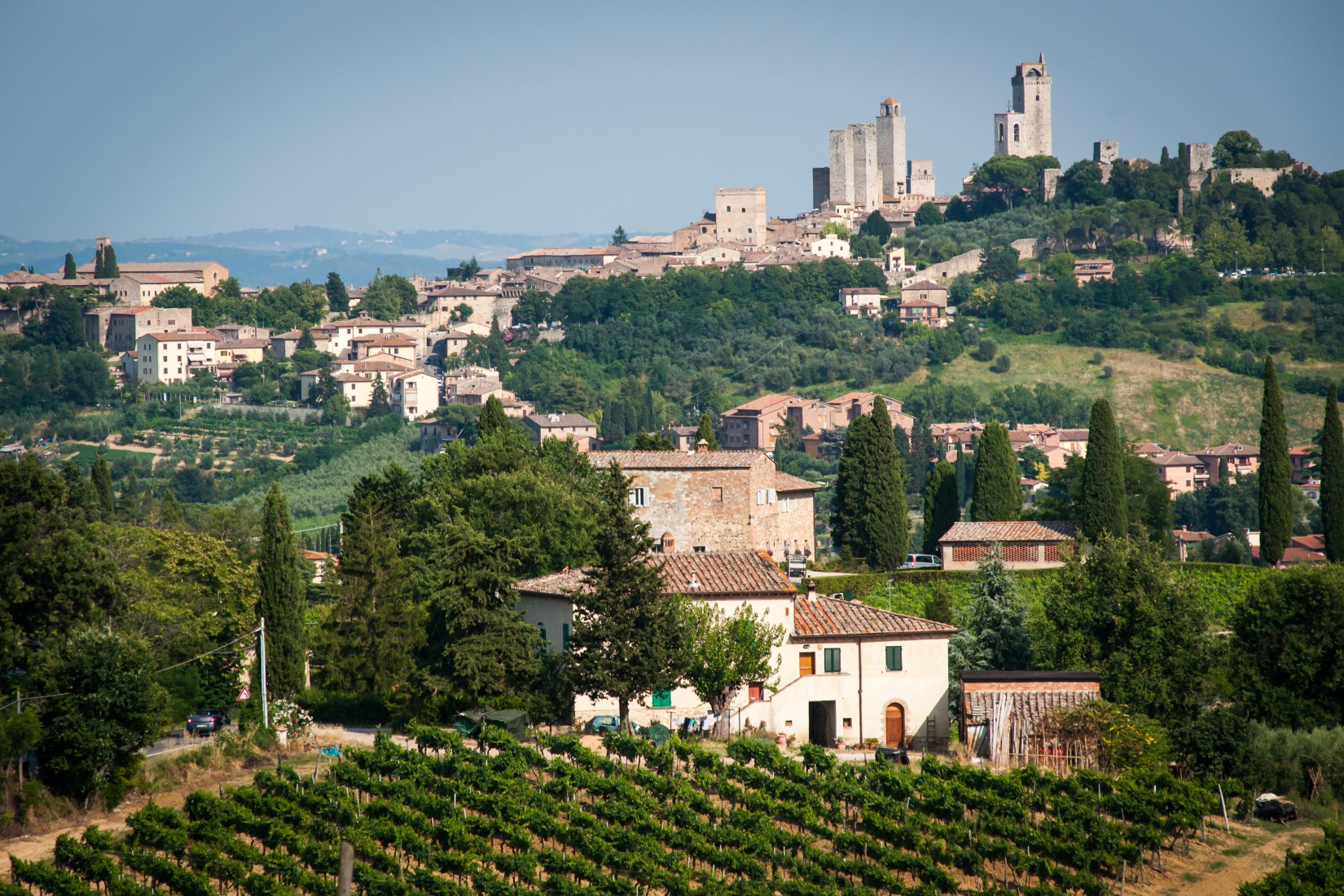 Tuscan Countryside - S. Gimignano & Volterra